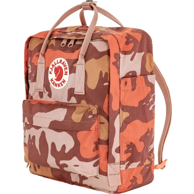 Fjallraven Kanken Graphics Classic Backpack - Chalk Rose-Hidden Animals