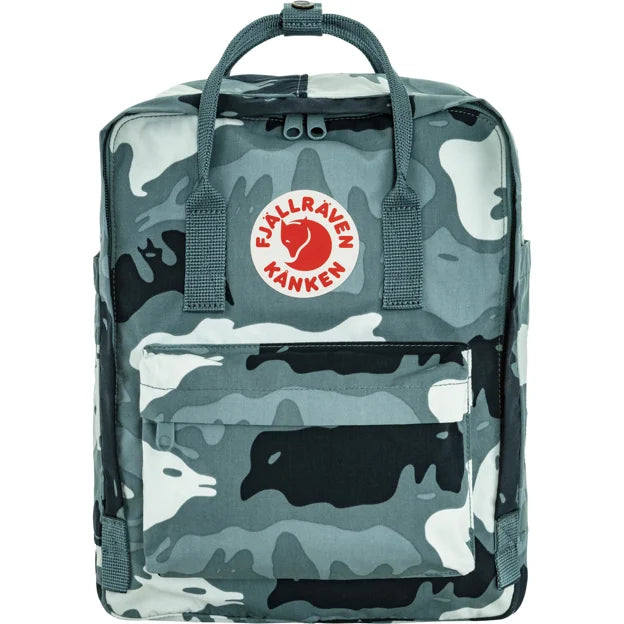 Fjallraven Kanken Graphics Classic Backpack - Nimbus Blue-Hidden Animals