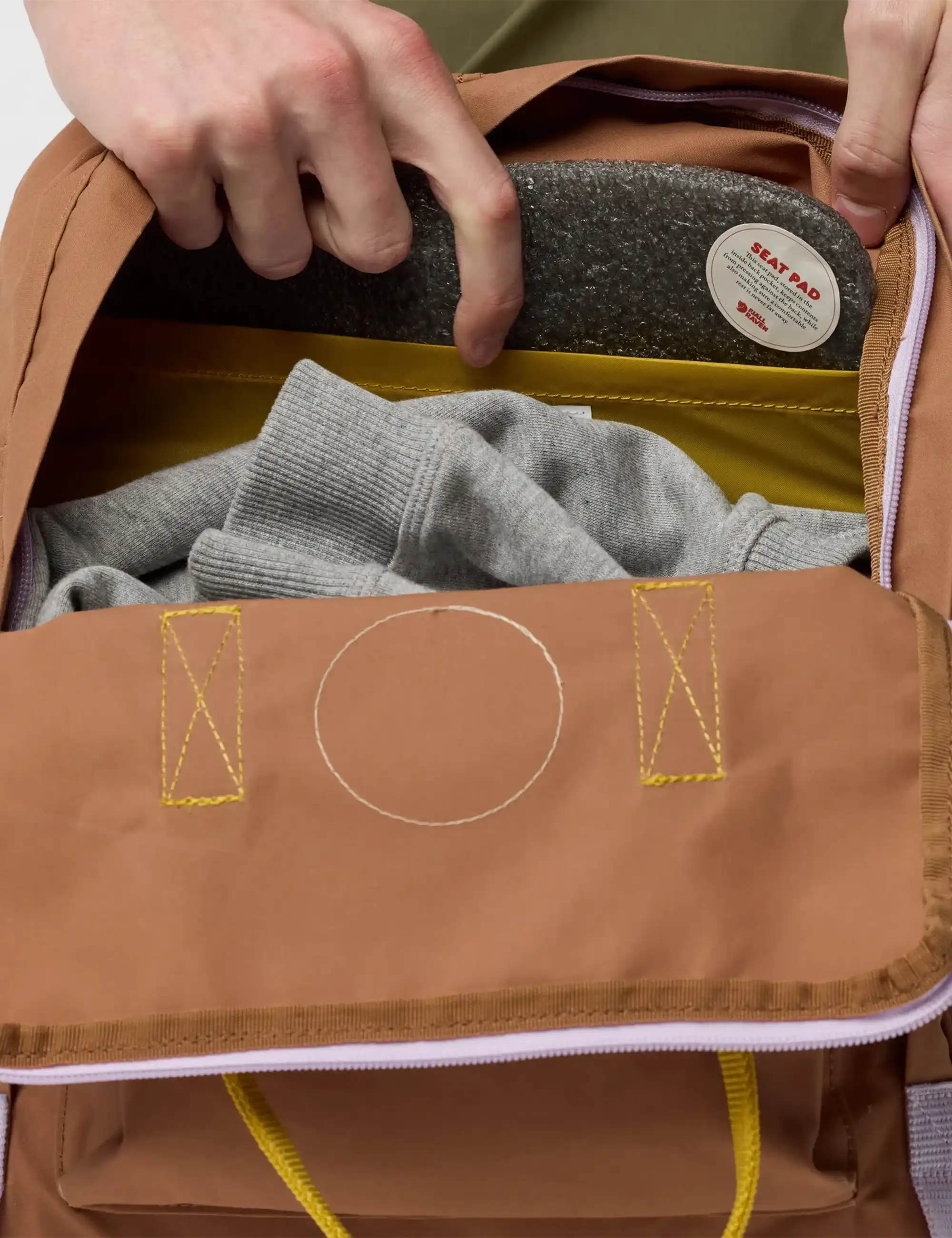 Fjallraven Kanken Koncept - Khaki Dust-Kantarell