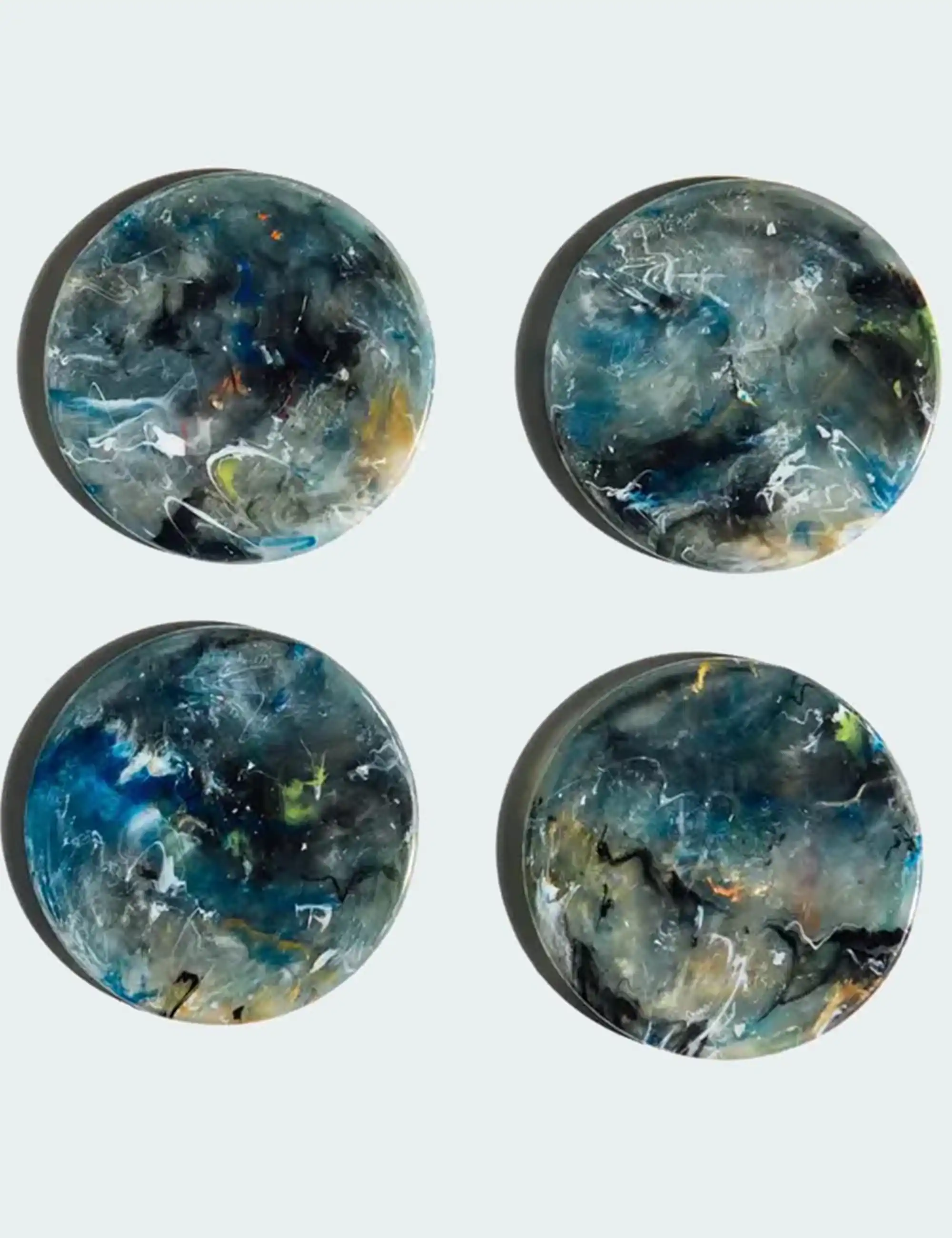 Müll Club Recycled Plastic Coasters (Set of 2) - Marble