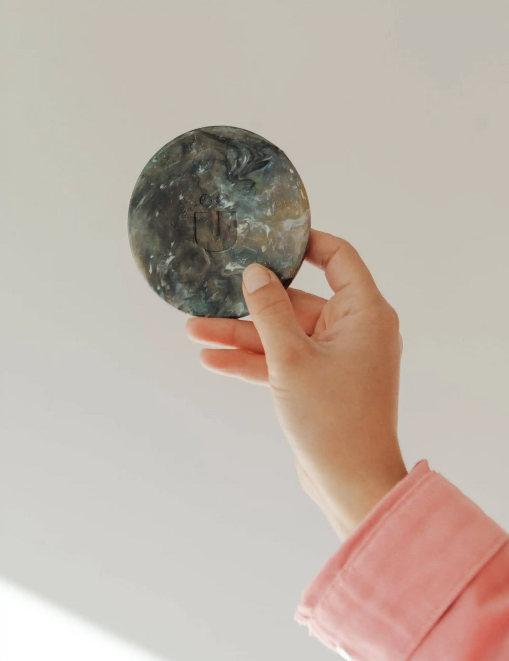 Recycled Plastic Coasters (Set of 2) - Marble