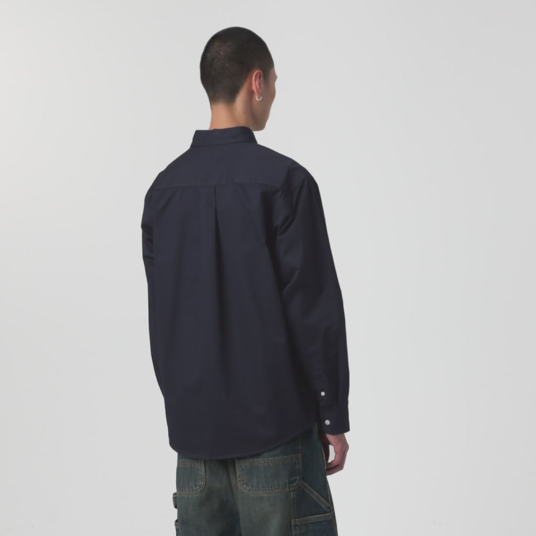 Carhartt WIP OG Madison Shirt - Dark Navy video