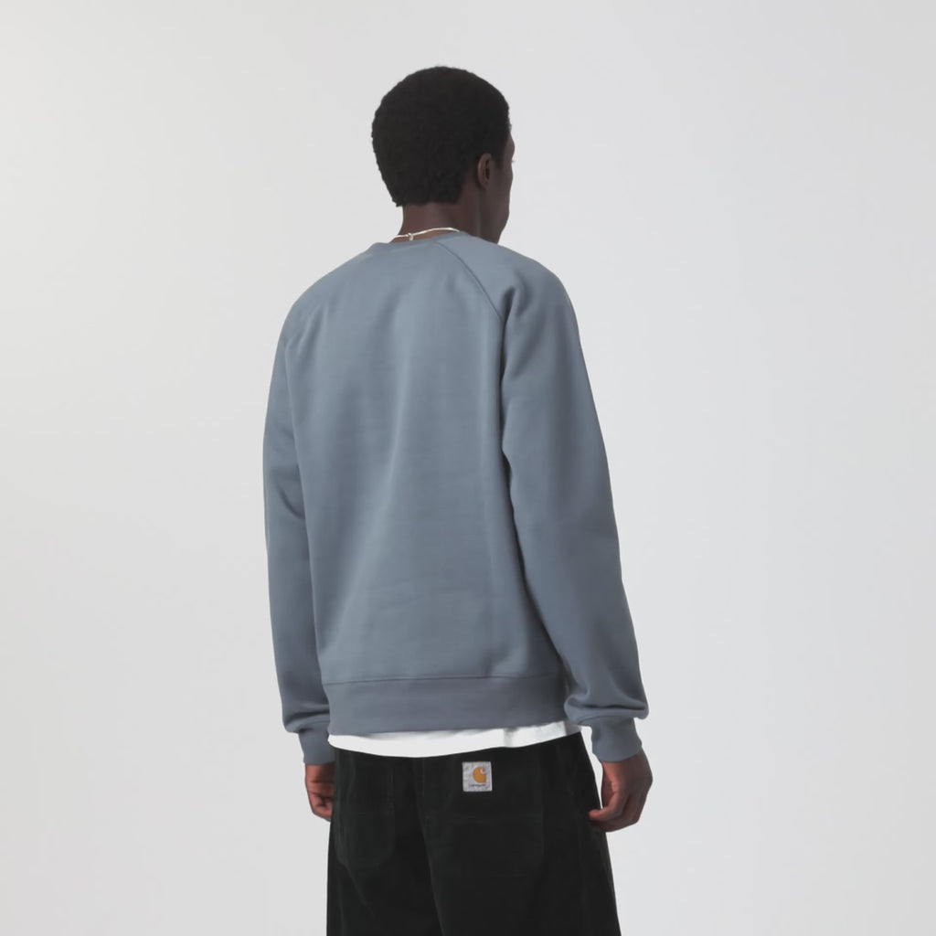 Chase Crew Sweatshirt - Icesheet/Gold