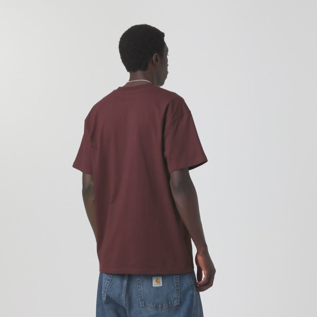 Carhartt WIP Carhartt WIP American Script T-Shirt - Amarone
