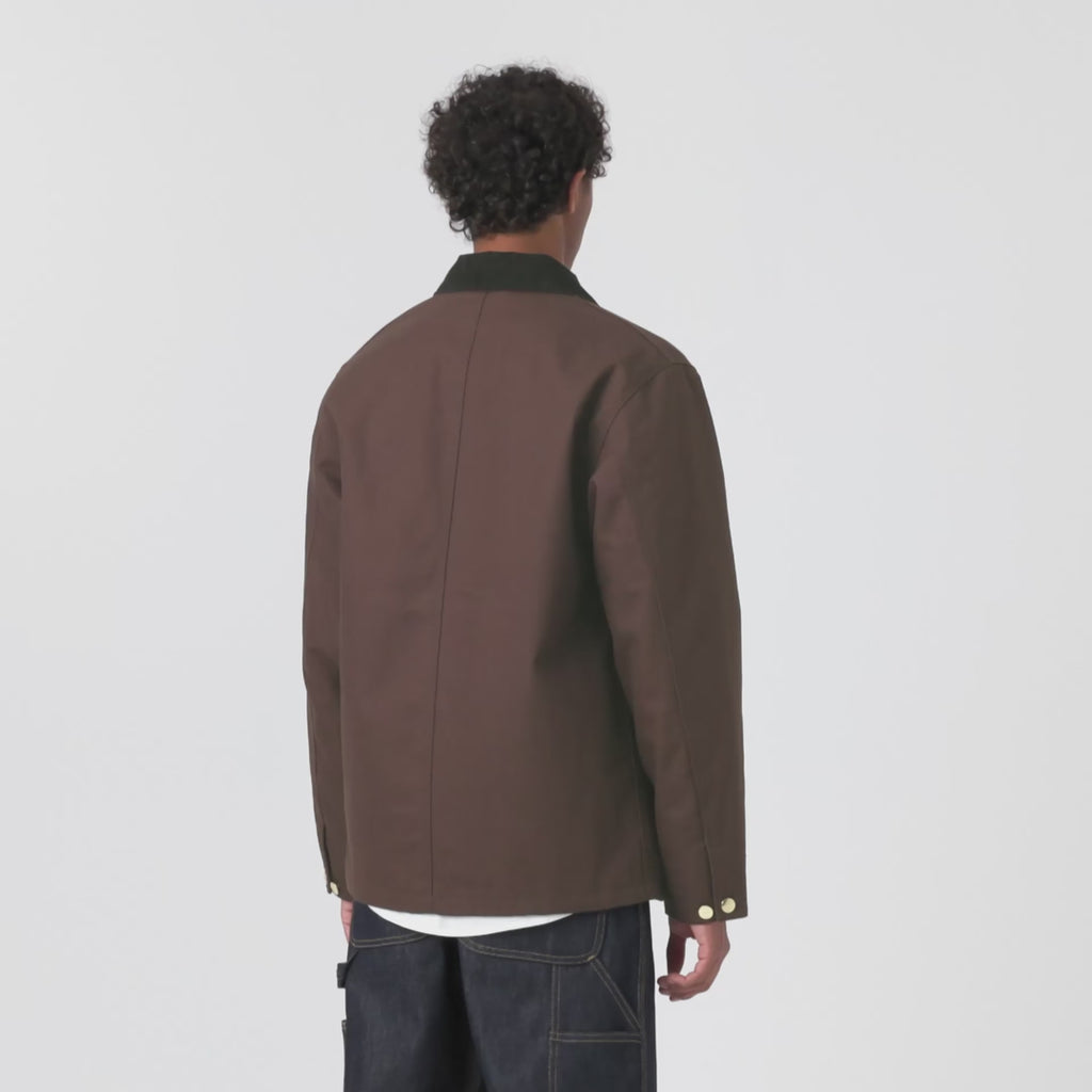 Michigan Coat (Winter) - Tobacco/Black