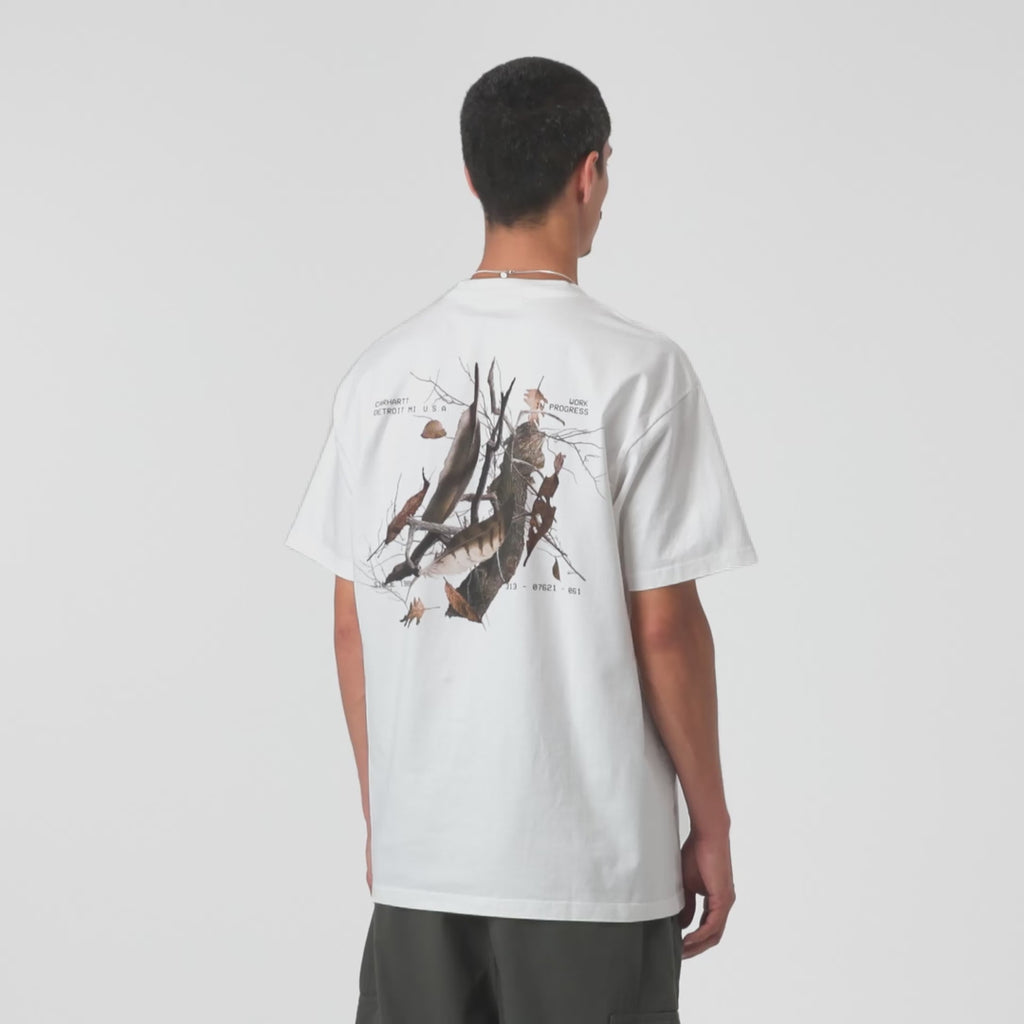 Carhartt WIP Feather Progress T-Shirt - White video