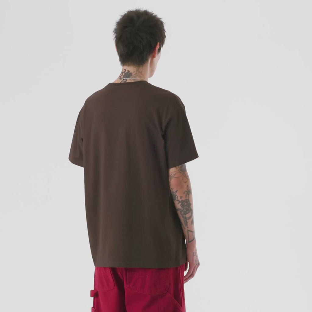 Chase T-Shirt - Tobacco/Gold