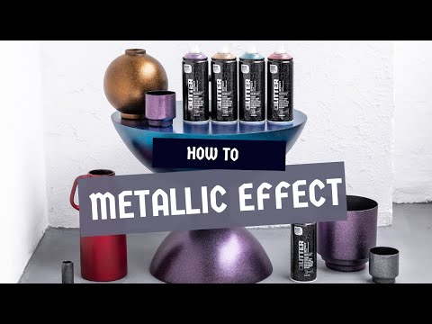 Metallic Effect Spray Paint 400ml - Titanium EMC1010