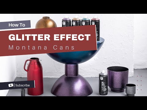 Glitter Effect Spray 400ml - Amethyst