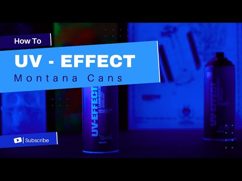 UV-Effect Transparent Spray Paint 400ml - UV-Effect UV1000