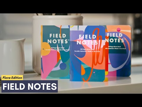 Flora Notebooks - Mixed Paper
