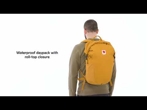 Ulvo Rolltop 30L Backpack - Red Gold