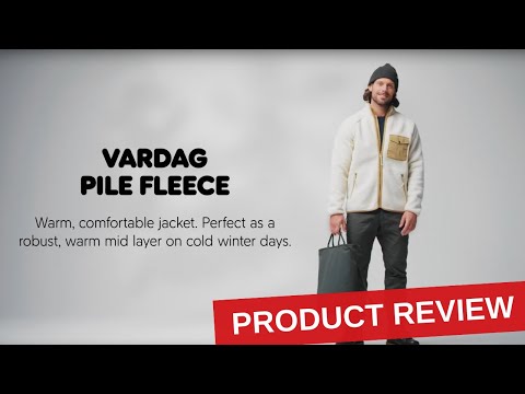 Vardag Pile Fleece Jacket- Black