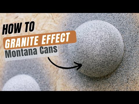 Granite Effect Spray Paint 400ml - Black EG9000