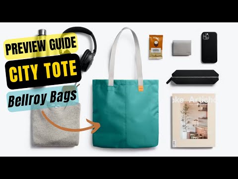 City 10L Tote Bag - Black