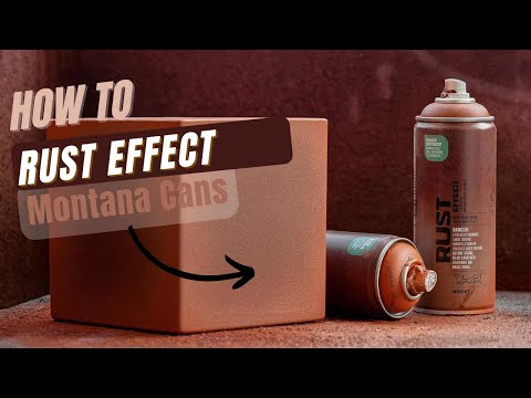 Rust Effect Spray Paint 400ml - Orange Brown ER8000