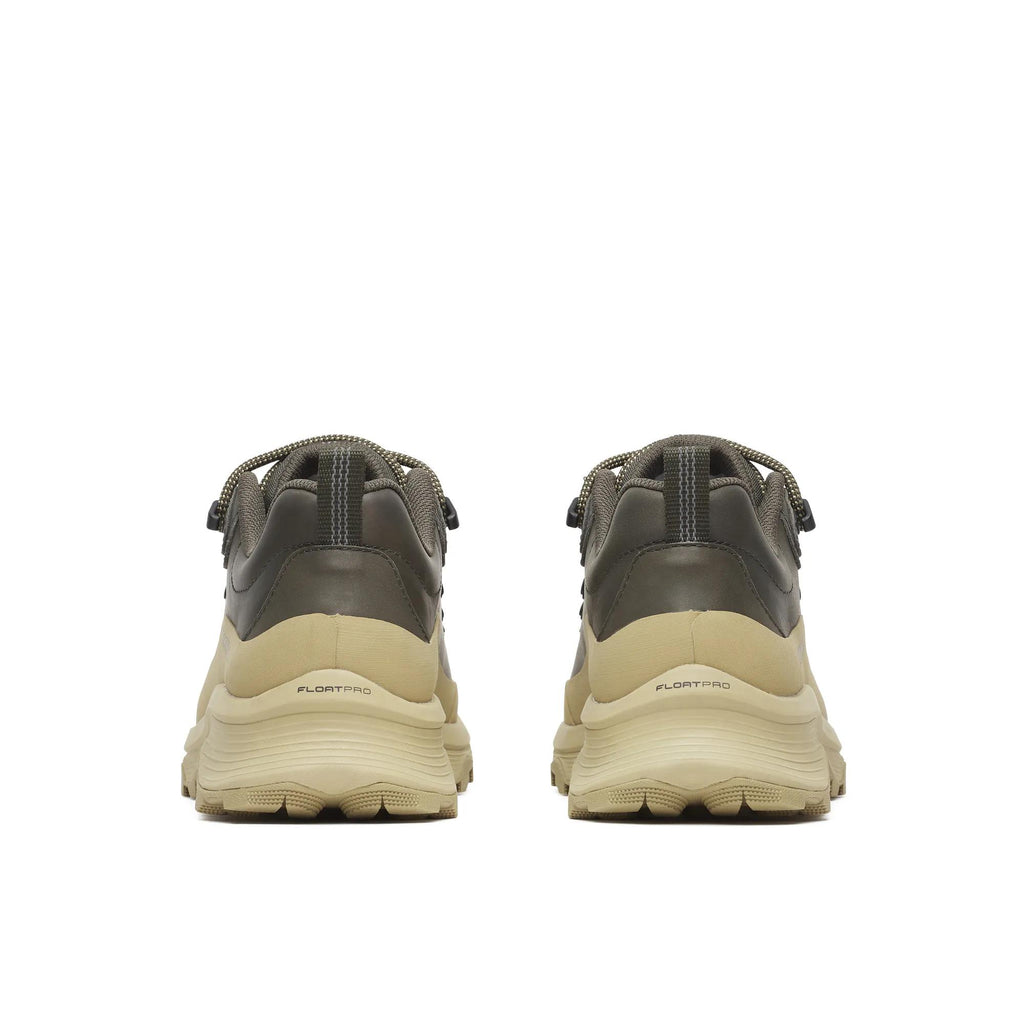 Merrell Ontario Speed Leather shoe in Beluga/Palm, alternate angle