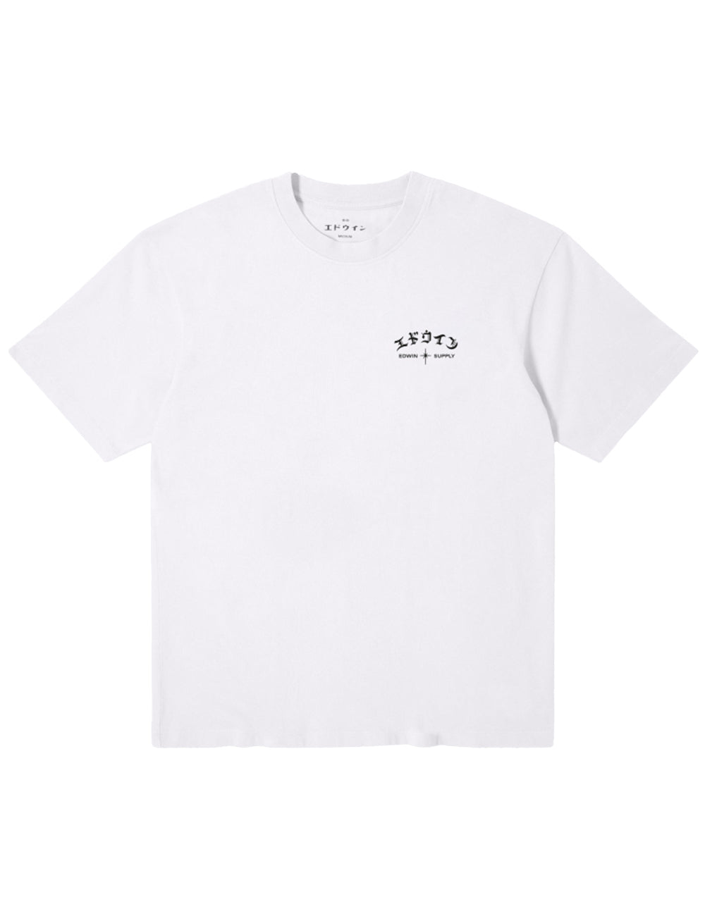 Edwin Jeans High Life Low Levels Chest T-Shirt - White