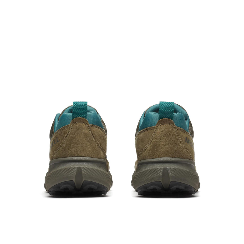 Merrell Agility Trail Trek lifestyle sneaker in Dark Moss, alternate angle