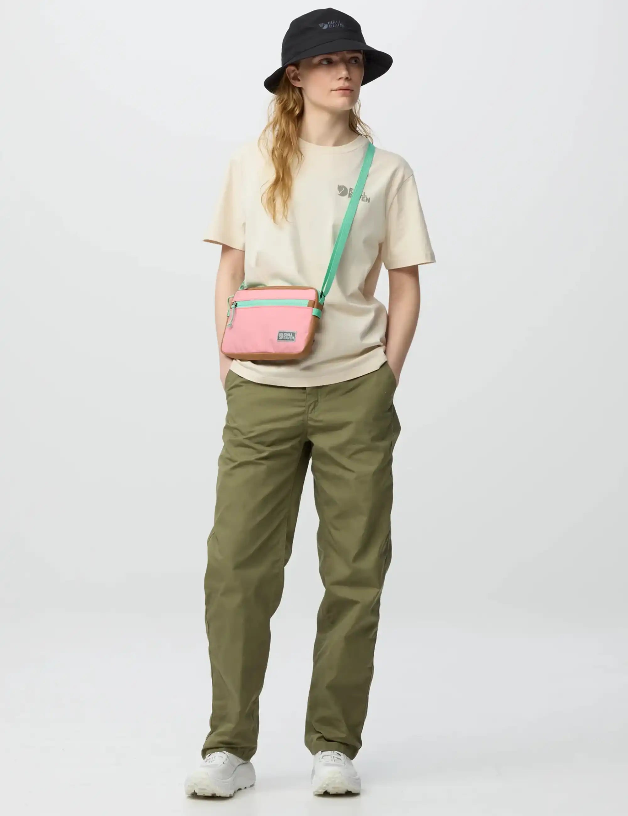 Fjallraven Vardag Pocket Large - Poppy Pink-Khaki Dust