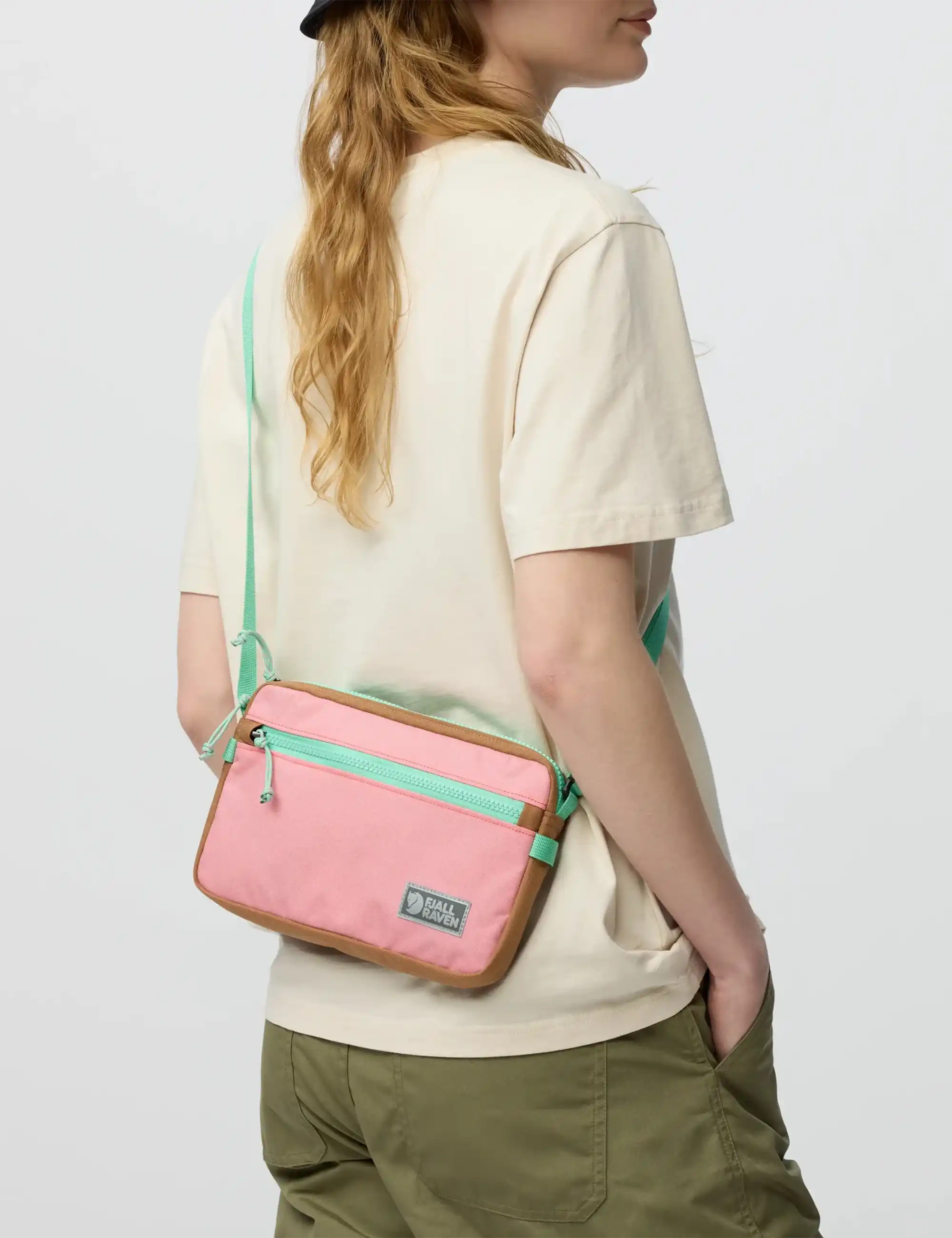 Fjallraven Vardag Pocket Large - Poppy Pink-Khaki Dust